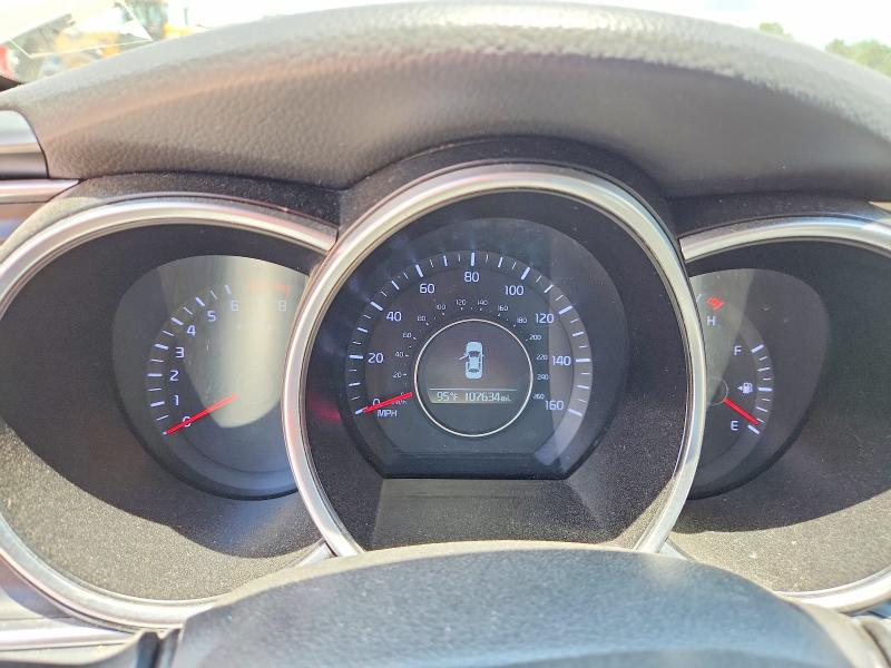 2014 Kia VIN KNAGM4A71E5494348 COPART salvage auction — FRONT END, Fl - Cert Of Title-Rebuilt, sold $575 on 2026-07-24 (photo 9)