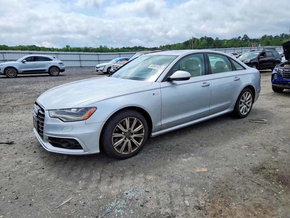 2015 Audi A6 VIN WAUHGAFC5FN004690 COPART salvage auction — FRONT END, Va - Cert Of Title - Salvage, sold $5,300 on 2026-07-29 (photo 1)