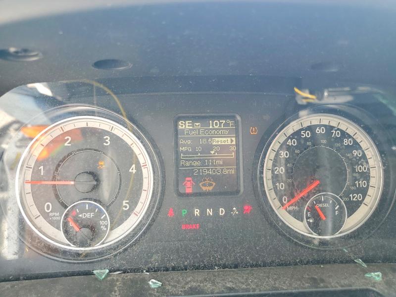 2017 Ram 2500 VIN 3C6UR5DLXHG652468 COPART salvage auction — ROLLOVER, Salvage Title, sold $4,000 on 2026-09-08 (photo 9)