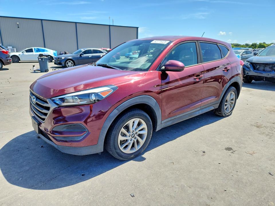 2017 Hyundai Tucson VIN KM8J23A46HU546156 COPART salvage auction — MINOR DENT/SCRATCHES, Fl - Certificate Of Title, sold $2,300 on 2026-07-27 (photo 1)