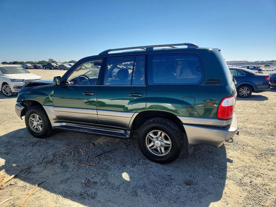 1998 Lexus Lx 470 VIN JT6HT00W9W0005731 COPART salvage auction — FRONT END, Ca - Salvage Certificate, sold $3,600 on 2026-07-14 (photo 2)