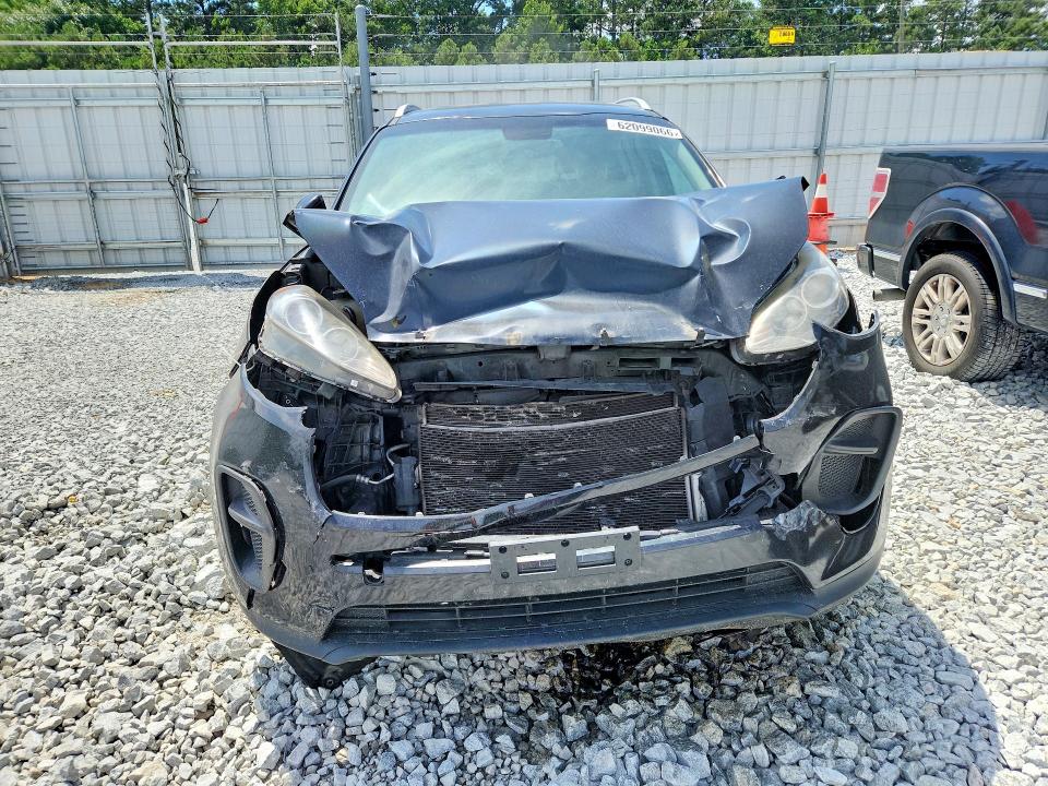 2017 Kia Sportage VIN KNDPM3AC7H7229145 COPART salvage auction — FRONT END, GA - CERT OF TITLE-REBUILT, sold $250 on 2026-07-23 (photo 5)