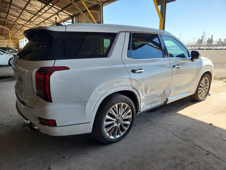 2020 Hyundai Palisade VIN KM8R54HE2LU090065 COPART salvage auction — REAR END, Nv - Certificate Of Title, sold $11,700 on 2026-07-15 (photo 3)