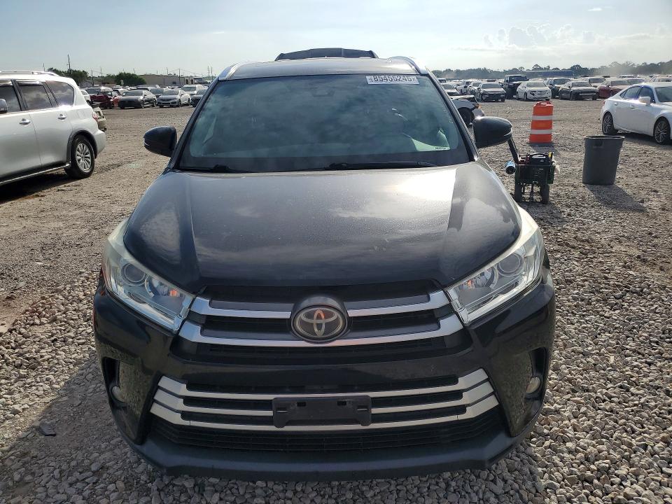 2019 Toyota VIN 5TDKZRFH5KS333844 COPART salvage auction — REAR END, TX - SALVAGE VEHICLE TITLE (P), sold $8,000 on 2026-07-16 (photo 5)