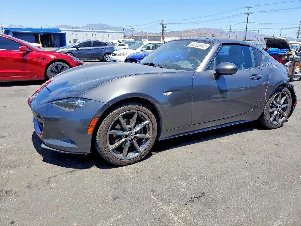 2017 Mazda Mx-5 VIN JM1NDAM73H0108714 COPART salvage auction — REAR END, Ca - Salvage Certificate, sold $275 on 2026-07-20 (photo 1)