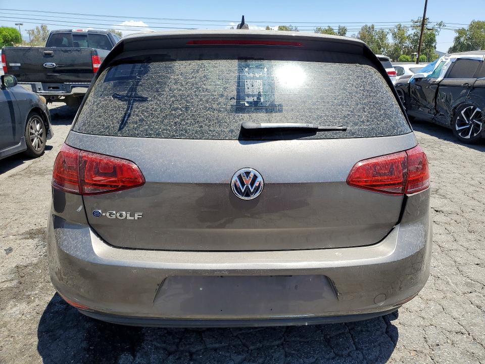 2016 Volkswagen E-golf VIN WVWKP7AUXGW911698 COPART salvage auction — FRONT END, Ca - Dis/Dlr/Exp Only Clean Title, sold $1,650 on 2026-08-10 (photo 6)