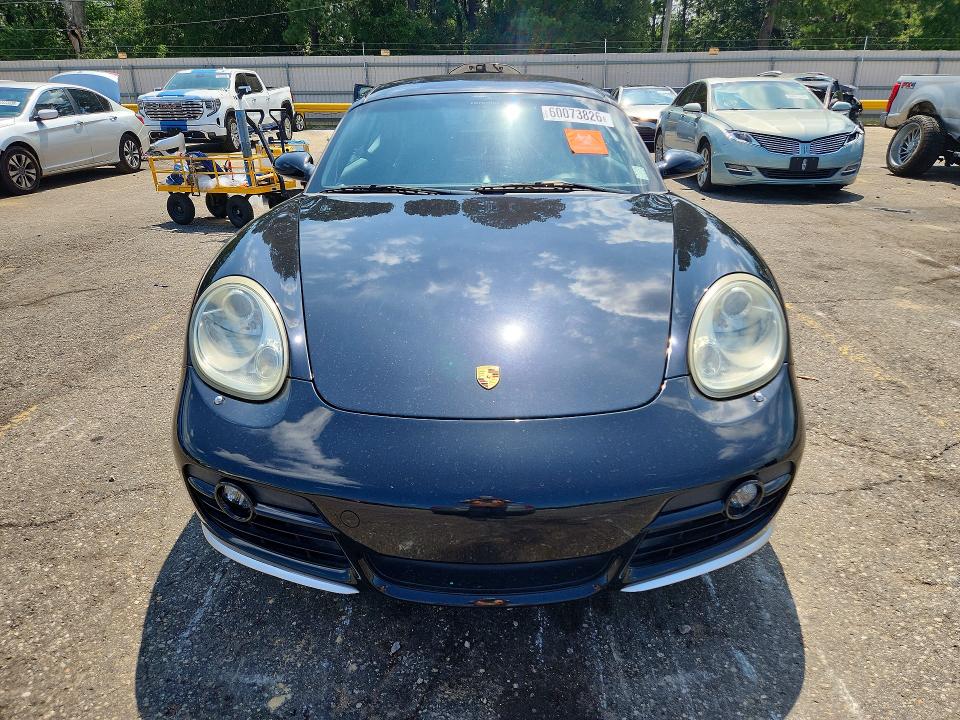 2006 Porsche Cayman VIN WP0AB29846U782114 COPART salvage auction — WATER/FLOOD, Al - Cert Of Title-Flood Salvage, sold $3,600 on 2026-08-03 (photo 5)