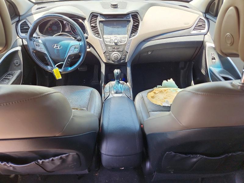 2013 Hyundai Santa fe VIN 5XYZWDLA1DG106670 COPART salvage auction — FRONT END, Pa - Certificate Of Salvage, sold $1,500 on 2026-07-24 (photo 8)