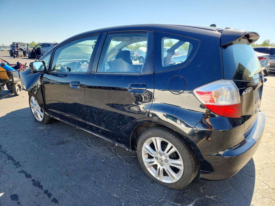 2009 Honda Fit VIN JHMGE88499S023038 COPART salvage auction — FRONT END, Ca - Salvage Certificate, sold $450 on 2026-07-27 (photo 2)