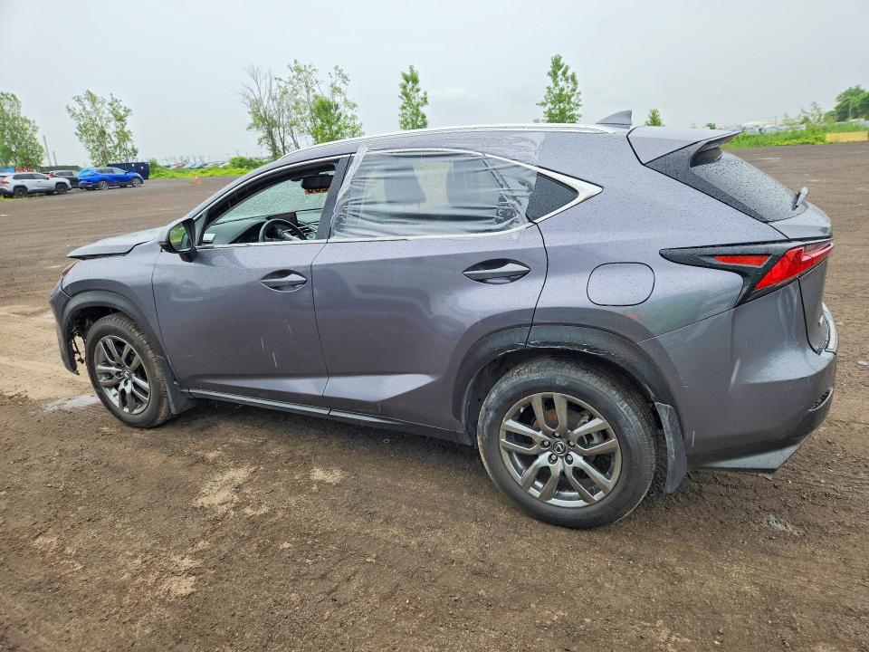 2018 Lexus Nx VIN JTJBARBZ9J2177378 COPART salvage auction — FRONT END, Qc - Gravement Accidente, sold $9,300 on 2026-08-25 (photo 2)