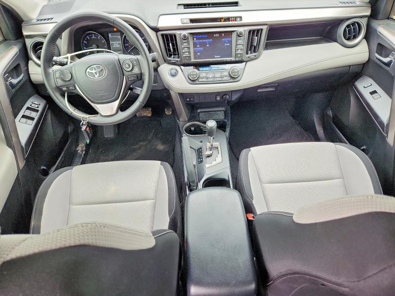 2017 Toyota Rav4 VIN JTMWFREV6HJ147964 COPART salvage auction — FRONT END, TX - SALVAGE VEHICLE TITLE (P), sold $5,300 on 2026-07-23 (photo 8)