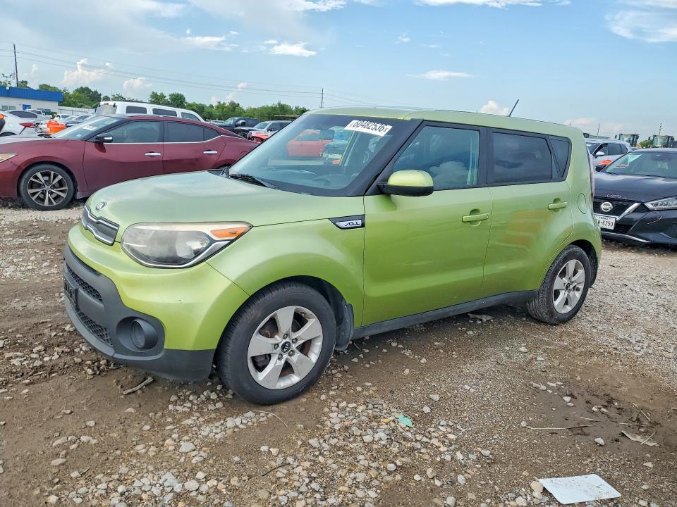 2018 Kia Soul VIN KNDJN2A25J7892627 COPART salvage auction — MECHANICAL, Tx - Certificate Of Title, sold $1,100 on 2026-07-27 (photo 1)