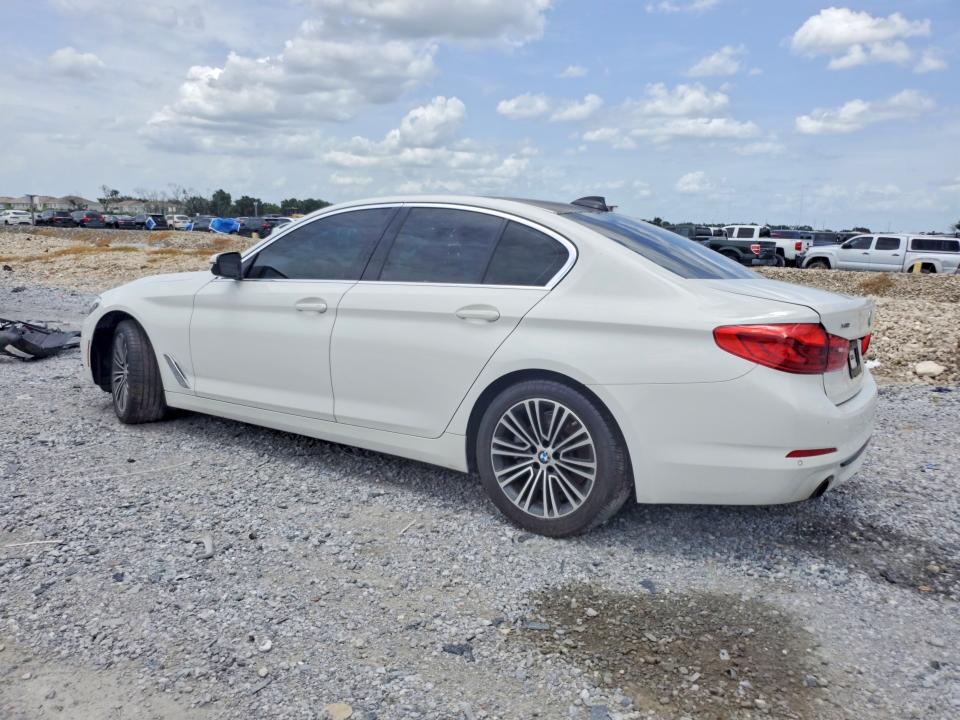 2020 BMW 5er VIN WBAJR7C06LCD09165 COPART salvage auction — MECHANICAL, Fl - Certificate Of Title, sold $8,100 on 2026-07-24 (photo 2)