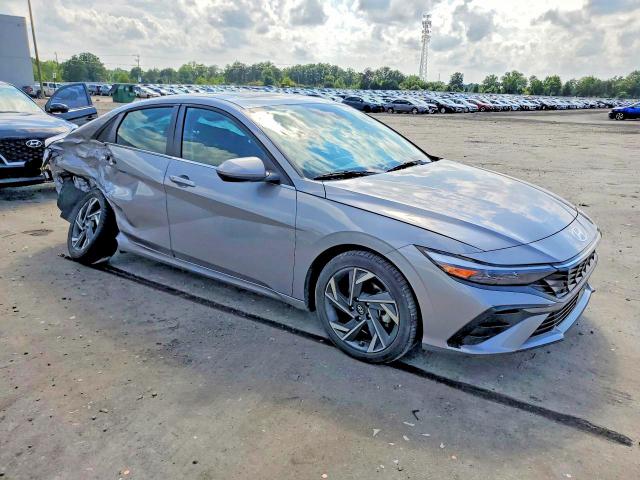 2025 Hyundai Elantra VIN KMHLS4DG4SU017297 COPART salvage auction — REAR END, Sc - Dealer Only Non-Repairable (P), sold $3,650 on 2026-07-13 (photo 4)