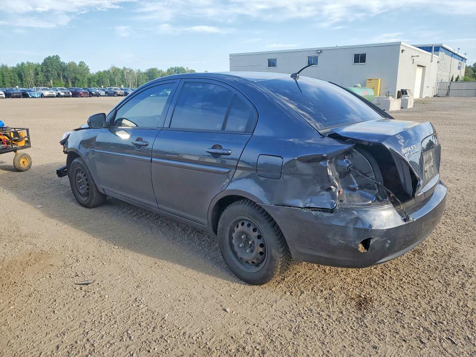 2011 Hyundai Accent VIN KMHCN4BC0BU611862 COPART salvage auction — FRONT END, ON - PERMIT SALVAGE, sold $200 on 2026-07-28 (photo 2)