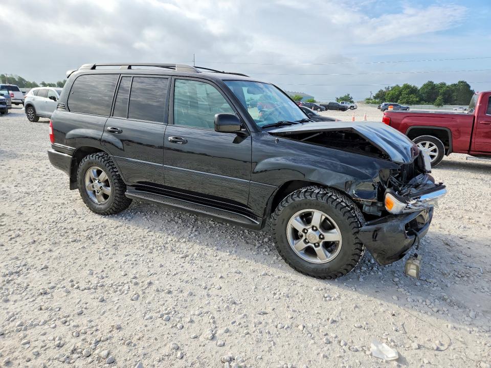 2007 Toyota Land cruiser VIN JTEHT05JX72105165 COPART salvage auction — FRONT END, Tx - Salvage Vehicle Title, sold $4,500 on 2026-07-30 (photo 4)