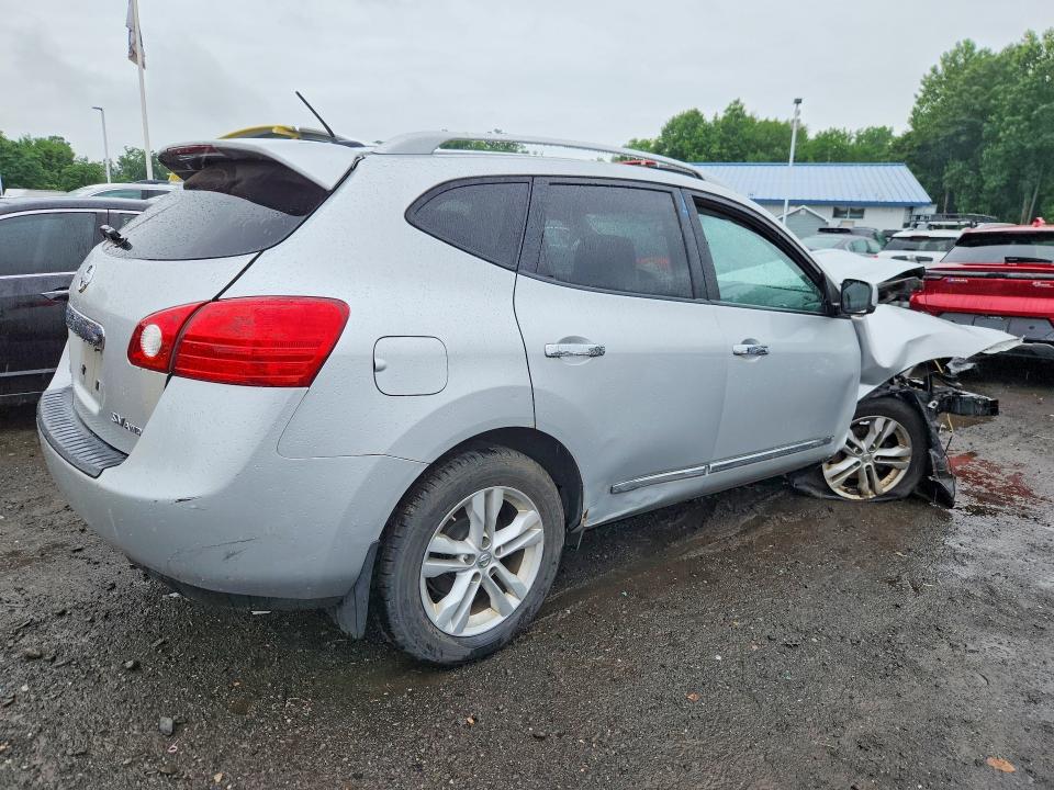 2012 Nissan Rogue VIN JN8AS5MV8CW375142 COPART salvage auction — FRONT END, Ma - Cert Of Title-Salvage, sold $450 on 2026-07-23 (photo 3)