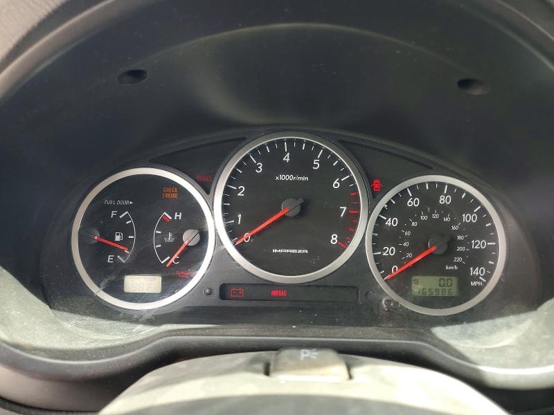 2006 Subaru Wrx VIN JF1GD79636G520976 COPART salvage auction — FRONT END, Ut - Cert Of Title-Rebuilt/Restored, sold $550 on 2026-07-10 (photo 9)