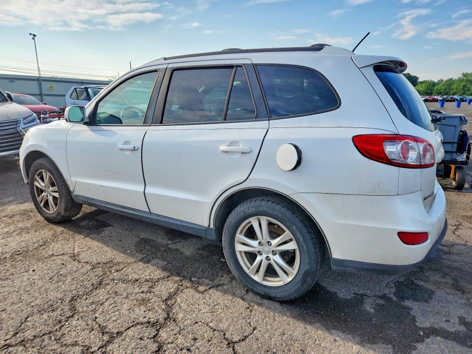 2012 Hyundai Santa fe VIN 5XYZHDAG5CG135976 COPART salvage auction — MECHANICAL, PA - CERT OF TITLE, sold $650 on 2026-07-14 (photo 2)