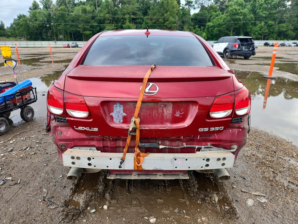 2008 Lexus Gs 350 VIN JTHBE96S080032898 COPART salvage auction — REAR END, LA - CERT OF TITLE-SALVAGE (P), sold $450 on 2026-07-31 (photo 6)