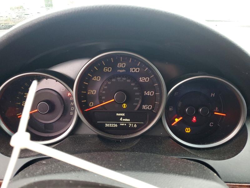 2009 Acura Rl VIN JH4KB26649C000149 COPART salvage auction — MINOR DENT/SCRATCHES, CT - CERTIFICATE OF TITLE, sold $475 on 2026-07-24 (photo 9)