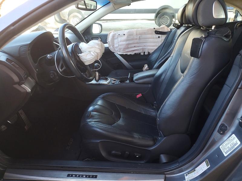 2011 Infiniti G VIN JN1CV6FE1BM950855 COPART salvage auction — UNDERCARRIAGE, Ca - Dis/Dlr/Exp Only Clean Title, sold $1,400 on 2026-07-16 (photo 7)