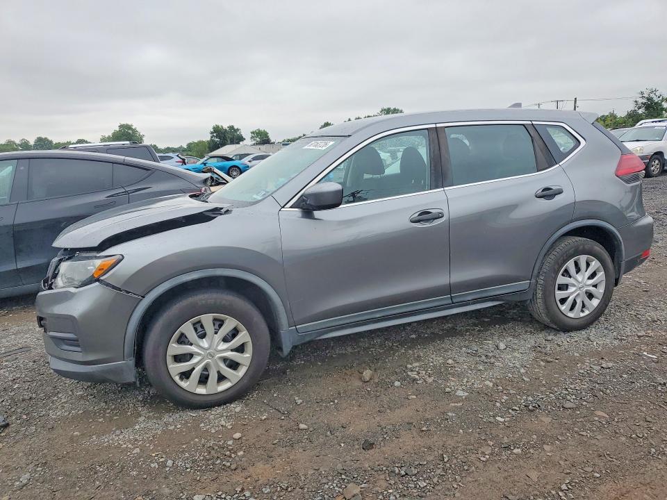 2017 Nissan Rogue VIN KNMAT2MV1HP591150 COPART salvage auction — FRONT END, Nj - Certificate Of Title, sold $1,050 on 2026-07-31 (photo 1)