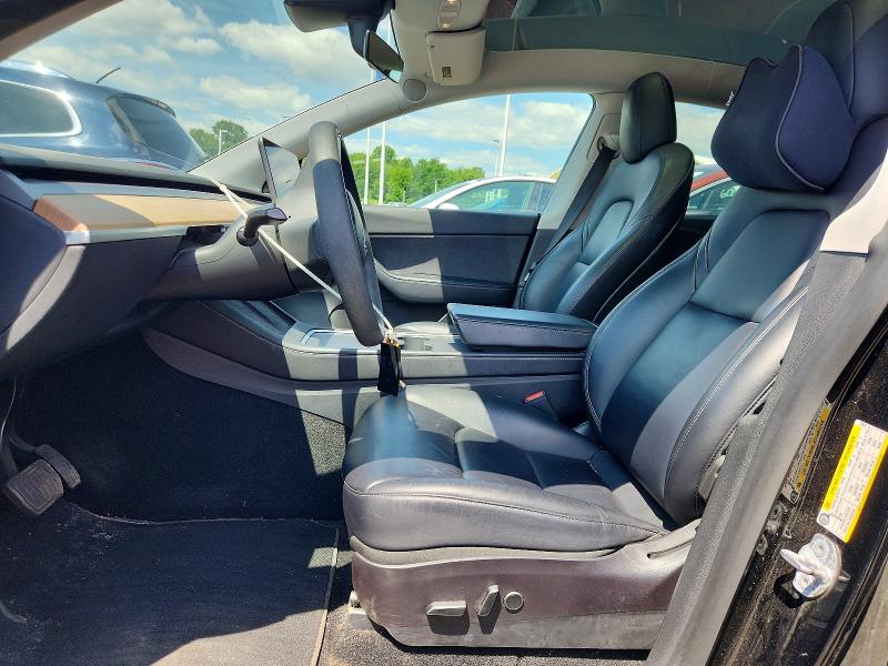 2021 Tesla Model y VIN 5YJYGAEE4MF229670 COPART salvage auction — FRONT END, CT - CERT OF TITLE-SALVAGE, sold $8,900 on 2026-07-23 (photo 7)