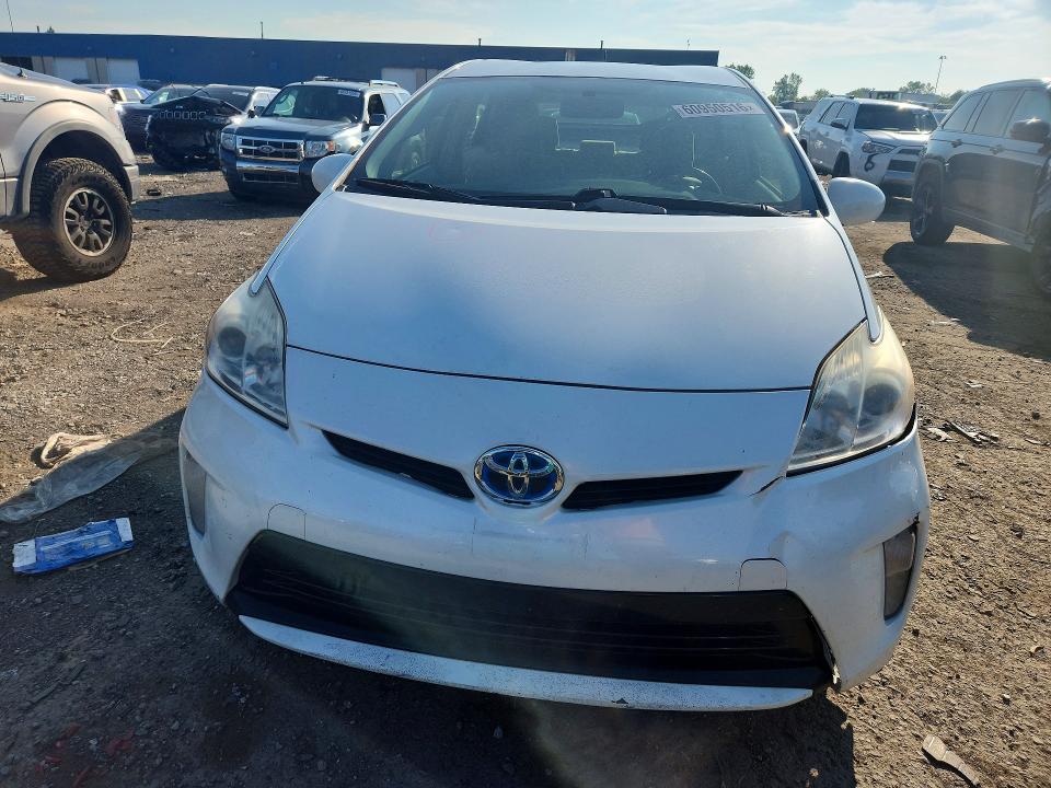 2013 Toyota Prius VIN JTDKN3DUXD5629332 COPART salvage auction — REAR END, MI - CERTIFICATE OF TITLE, sold $1,300 on 2026-07-28 (photo 5)