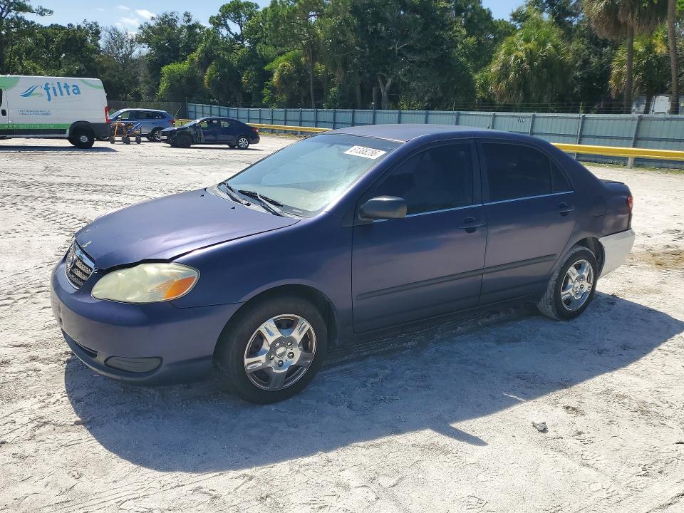 2007 Toyota Corolla VIN JTDBR32E670118802 COPART salvage auction — REAR END, FL - CERT OF TITLE SLVG REBUILDABLE, sold $675 on 2026-07-29 (photo 1)