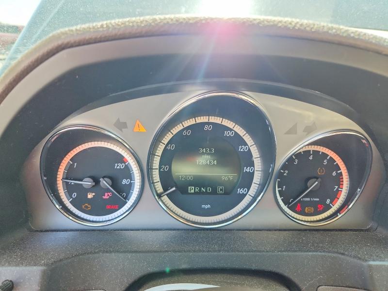 2010 Mercedes-benz C class VIN WDDGF8BB6AR094219 COPART salvage auction — REAR END, FL - CERT OF TITLE SLVG REBUILDABLE, sold $15 on 2026-07-31 (photo 9)