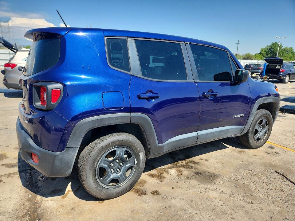 2017 Jeep Renegade VIN ZACCJBAB2HPG16021 COPART salvage auction — HAIL, Co - Certificate Of Title, sold $5,600 on 2026-08-17 (photo 3)