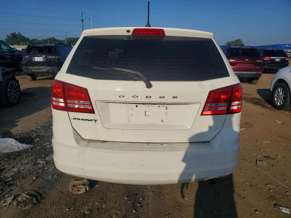 2015 Dodge Journey VIN 3C4PDCAB9FT712538 COPART salvage auction — FRONT END, Il - Certificate Of Title, sold $625 on 2026-08-11 (photo 6)
