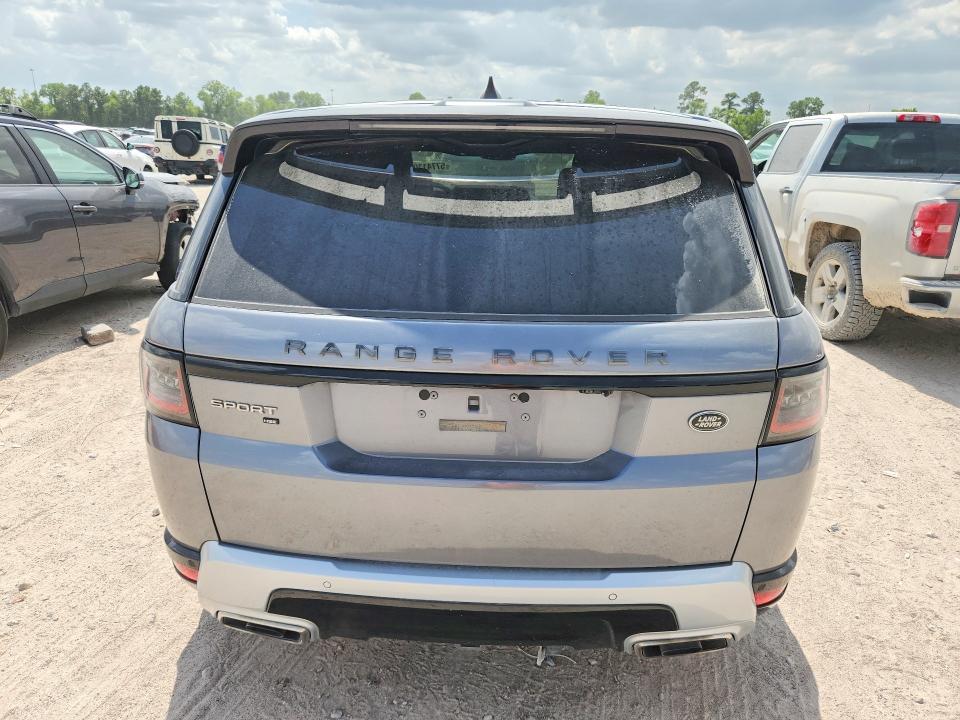 2022 Land rover RANGE ROVER VIN SALWR2SU6NA234309 COPART salvage auction — FRONT END, Tx - Salvage Vehicle Title, sold $13,100 on 2026-09-01 (photo 6)