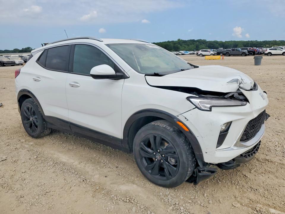 2024 Buick Encore VIN KL4AMESL8RB160846 COPART salvage auction — FRONT END, Ks - Certificate Of Title (P), sold $8,600 on 2026-07-28 (photo 4)