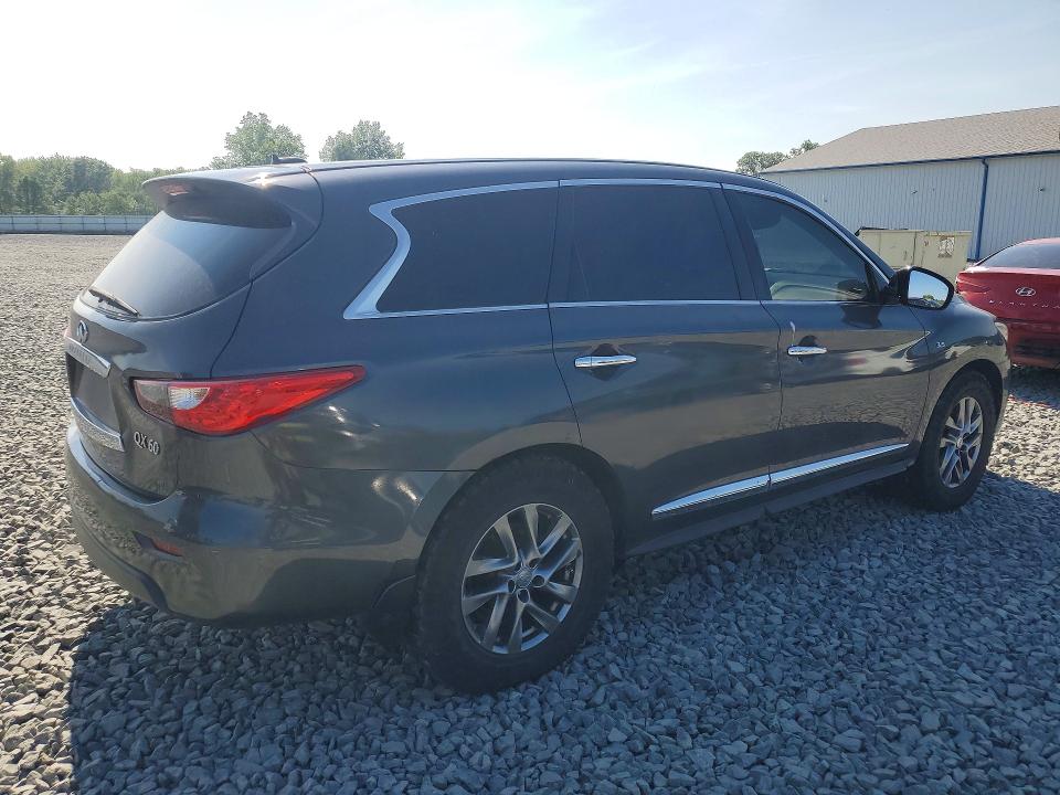 2014 Infiniti Qx60 VIN 5N1AL0MM8EC527567 COPART salvage auction — MECHANICAL, Oh - Certificate Of Title, sold $275 on 2026-07-27 (photo 3)
