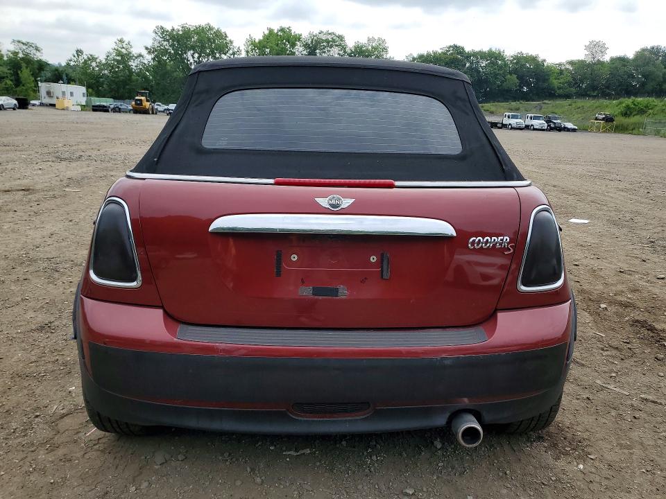 2010 Mini Cooper VIN WMWMR3C50ATZ19087 COPART salvage auction — FRONT END, Az - Cert Of Title - Salvage, sold $450 on 2026-08-06 (photo 6)