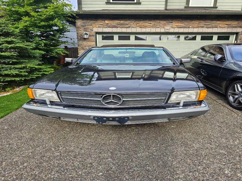 1987 Mercedes-benz 560 VIN WDBCA45D9HA320337 — COPART salvage auction photo