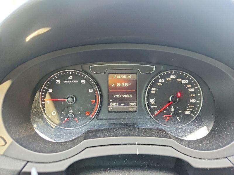 2016 Audi Q3 VIN WA1GFCFS6GR011303 COPART salvage auction — MECHANICAL, Ct - Certificate Of Title, sold $1,350 on 2026-07-31 (photo 9)