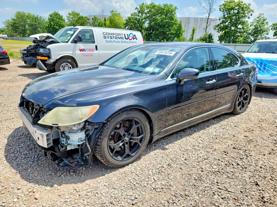 2009 Lexus Ls VIN JTHCL46F495001934 COPART salvage auction — FRONT END, Ny - Mv-907A Salvage Certificate, sold $450 on 2026-07-13 (photo 1)