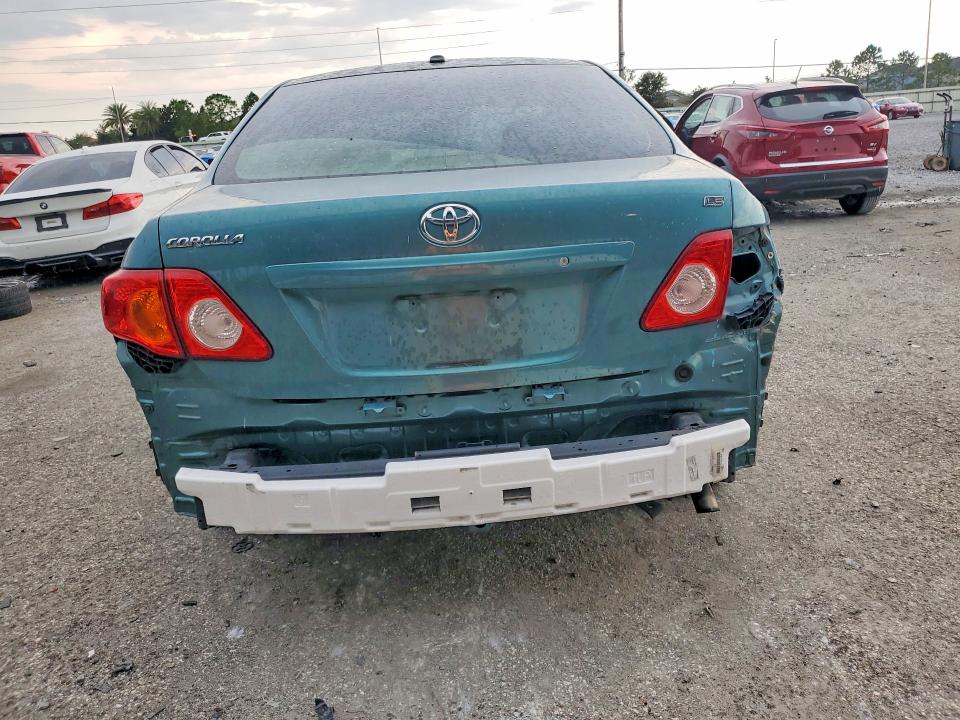 2009 Toyota Corolla VIN JTDBL40E89J031037 COPART salvage auction — FRONT END, Fl - Cert Of Title Slvg Rebuildable, sold $2,150 on 2026-07-31 (photo 6)