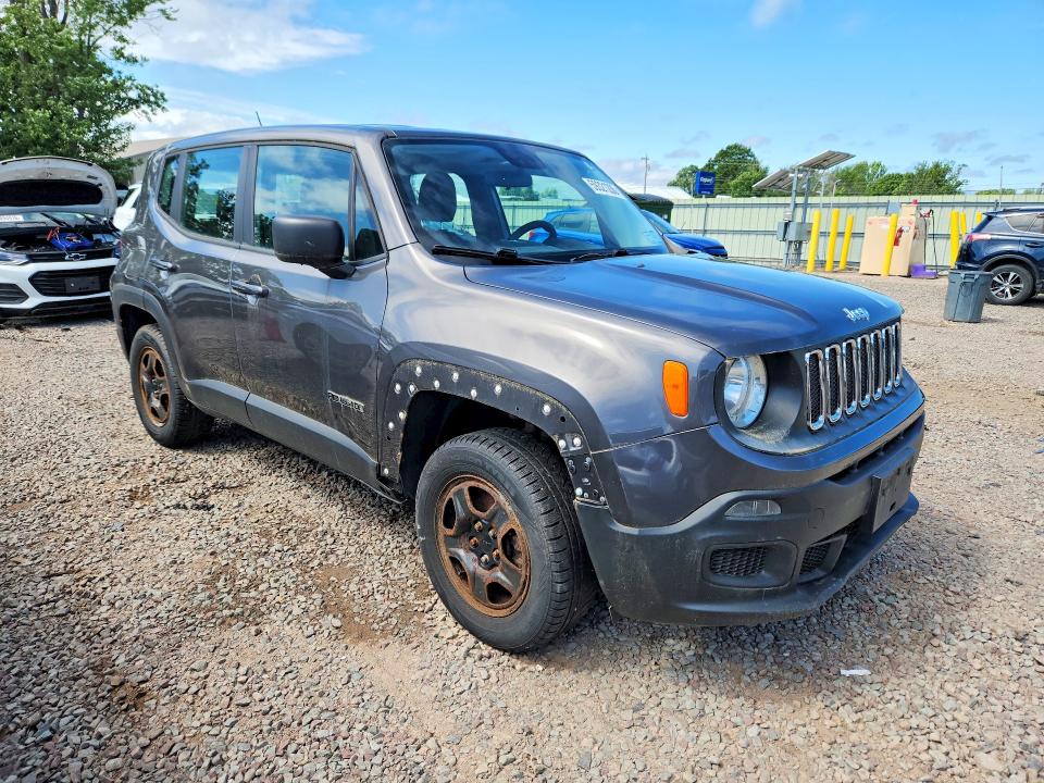 2016 Jeep Renegade VIN ZACCJBAT1GPC79140 COPART salvage auction — MECHANICAL, NY - CERTIFICATE OF TITLE, sold $450 on 2026-07-27 (photo 4)