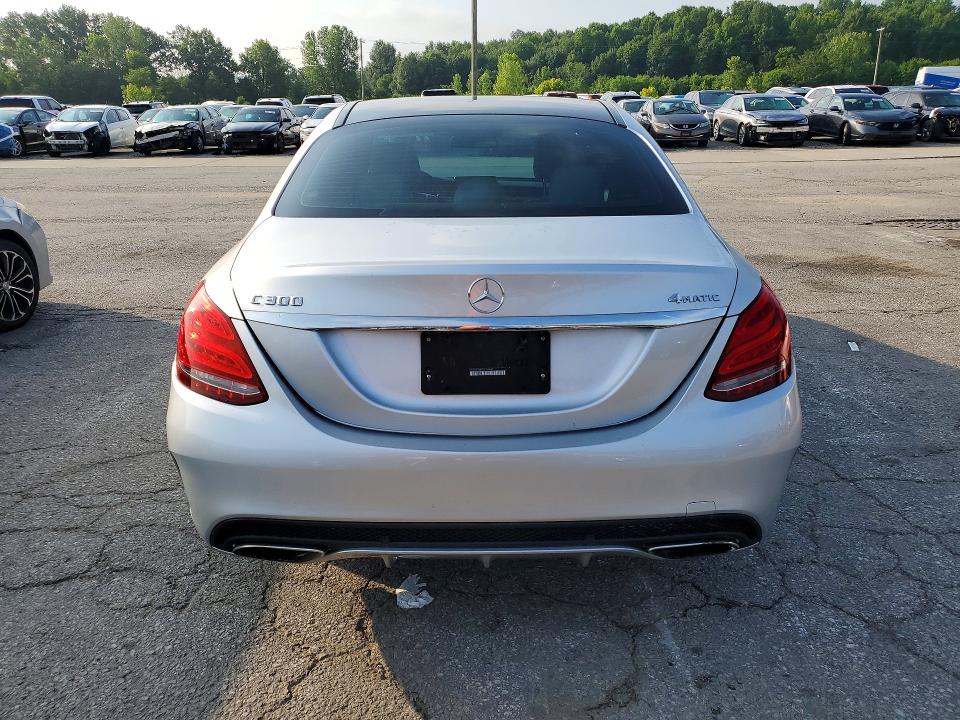 2015 Mercedes-benz C-klasse VIN 55SWF4KB7FU041443 COPART salvage auction — FRONT END, Ky - Certificate Of Title, sold $2,100 on 2026-07-09 (photo 6)