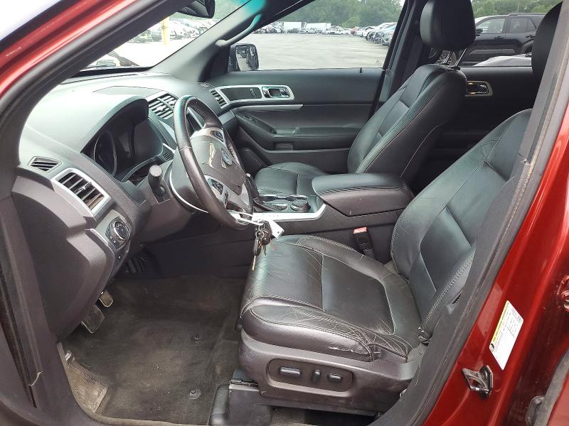 2014 Ford Explorer VIN 1FM5K8D86EGB88936 COPART salvage auction — FRONT END, Pa - Certificate Of Salvage, sold $1,500 on 2026-07-30 (photo 7)
