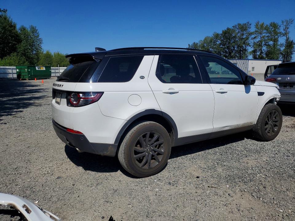 2017 Land rover Discovery sport VIN SALCR2BGXHH715852 COPART salvage auction — FRONT END, WA - BILL OF SALE, sold $3,500 on 2026-07-27 (photo 3)