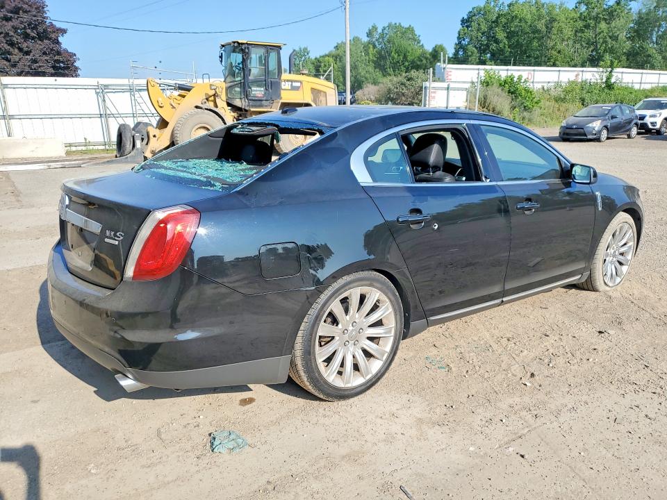2012 Lincoln Mks VIN 1LNHL9FT9CG803459 COPART salvage auction — REAR END, Mi - Certificate Of Title, sold $650 on 2026-07-22 (photo 3)