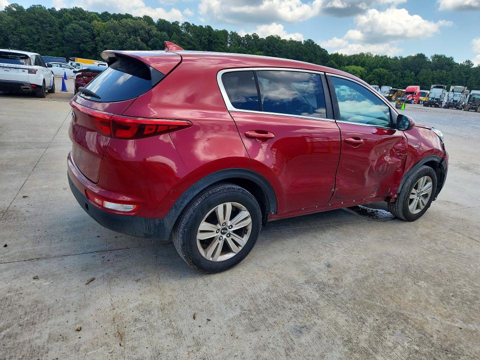 2019 Kia Sportage VIN KNDPMCAC3K7605248 COPART salvage auction — FRONT END, MS - CERTIFICATE OF TITLE, sold $2,000 on 2026-07-16 (photo 3)