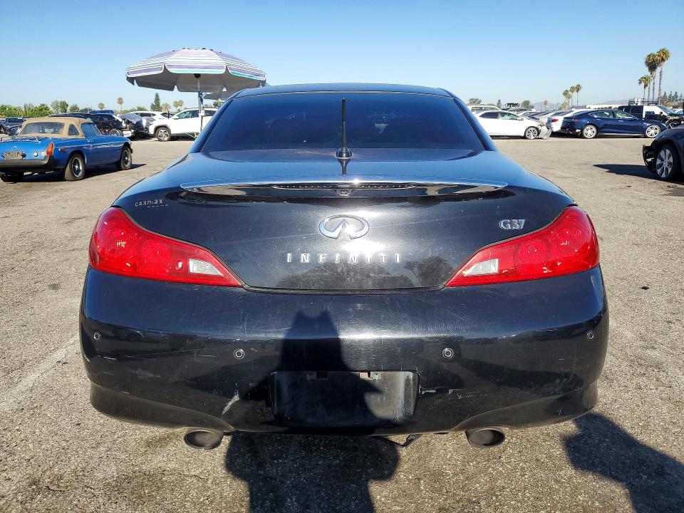 2011 Infiniti G37 VIN JN1CV6FE7BM952710 COPART salvage auction — SIDE, CA - SALVAGE CERTIFICATE, sold $50 on 2026-07-24 (photo 6)