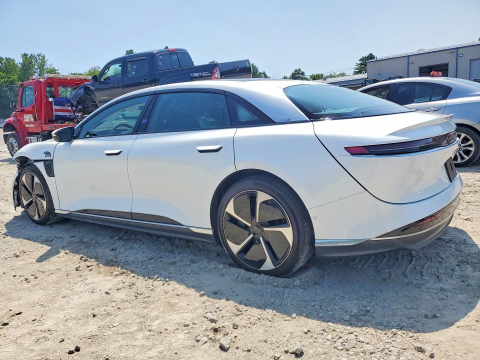 2023 Lucid Air VIN 50EA1TEA3PA004631 COPART salvage auction — FRONT END, MA - CERT OF TITLE-SALVAGE, sold $11,800 on 2026-08-27 (photo 2)
