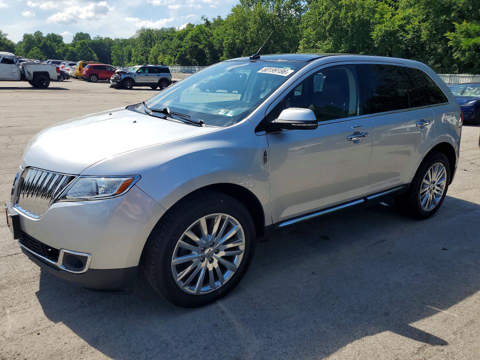 2013 Lincoln Mkx VIN 2LMDJ8JK1DBL40341 COPART salvage auction — FRONT END, Pa - Certificate Of Salvage, sold $2,450 on 2026-07-23 (photo 1)